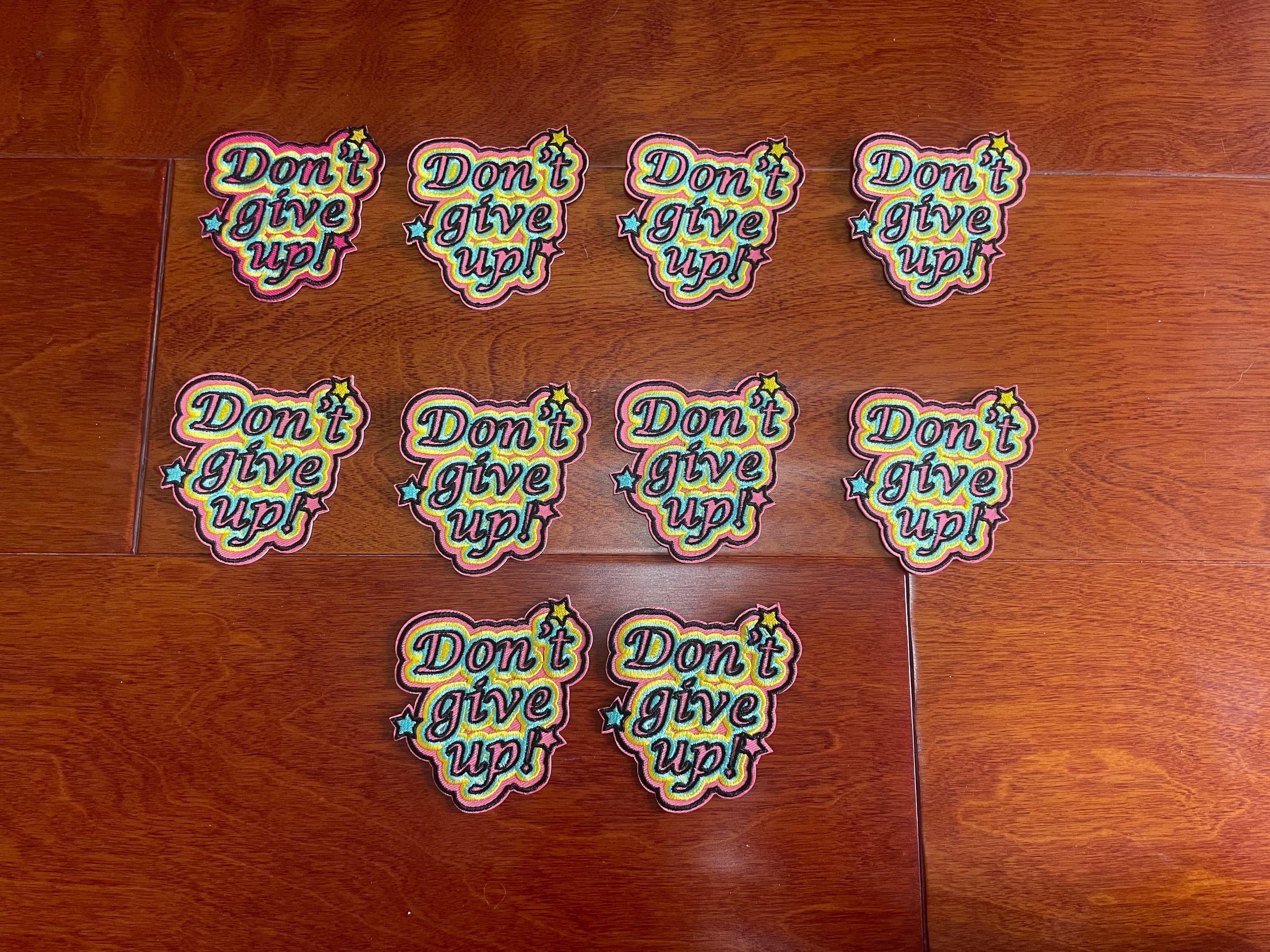 Don’t give up patches